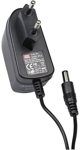 MW Mean Well GS06E-1P1J zásuvkový napájecí adaptér, stálé napětí, 5 V/DC, 1000 mA, 5 W