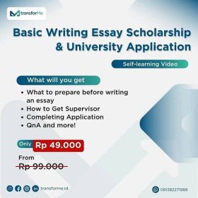 Kelas – Basic Writing Scholarship Video Product