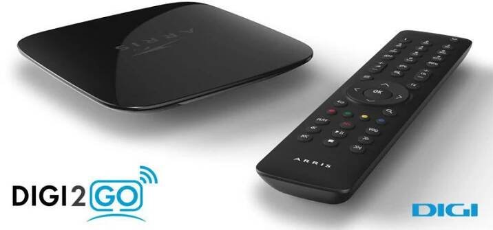 Arris VIP1113 M pro internetovou TV službu DIGI2GO