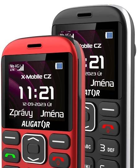 Aligator A720 4G Senior černý
