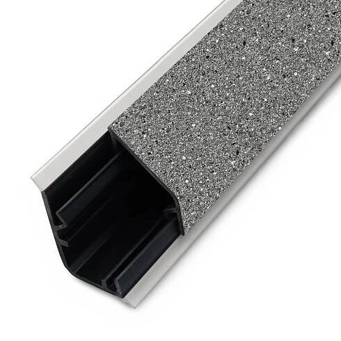 Těsnicí lišta Granit; 4100 × 24 × 16 mm