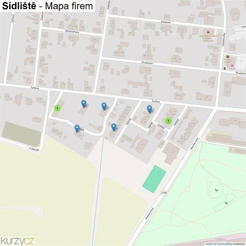 Sídliště - mapy | Kurzy.cz