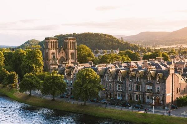 Inverness ist eine schottische Stadt
