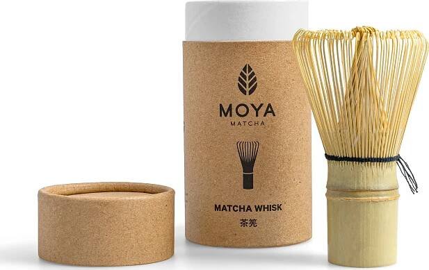 MOYA CHASEN - SVĚTLÁ BAMBUSOVÁ METLIČKA NA MATCHA