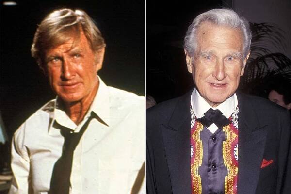 Lloyd Bridges as Steve McCroskey in 'Airplane!'; Lloyd Bridges attends the 49th Annual Writers Guild Awards on March 16, 1997, in Beverly Hills