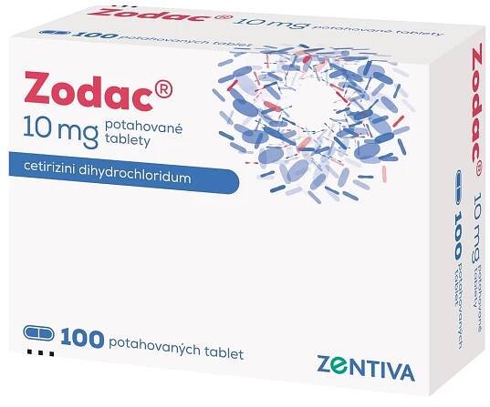 ZODAC 10mg 100 tablet