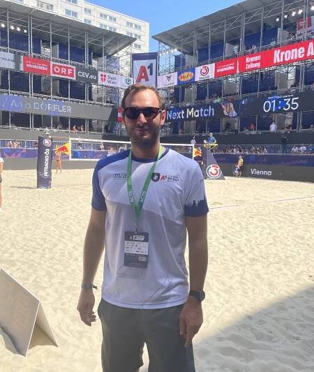 Dr Sebastian Weber Beachvolleyball EM