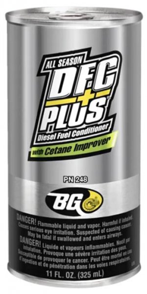 BG248 DFC PLUS Aditivum se zvýšeným cetanovým číslem 325 ML