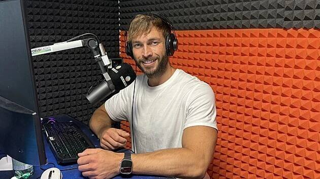 Jakub Mádl za mikrofonem Worldradia
