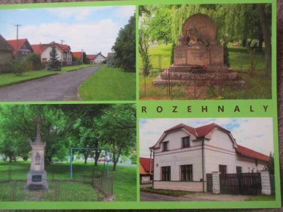 Rozehnaly  Radovesnice II KO  - Pohlednice místopis