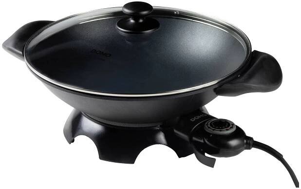 DOMO DO8708W DO8708W elektrická pánev wok černá
