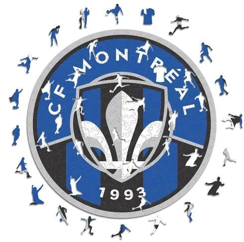 CF Montréal® Logo - Wooden Puzzle
