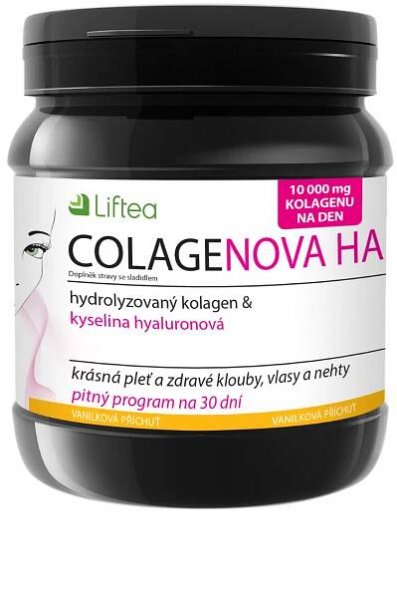LIFTEA COLAGENOVA HA 1×390 g, prášok na prípravu nápoja
