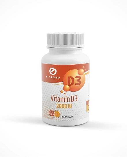 Vitamín D3 2000 IU Galmed