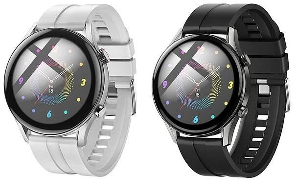 Chytré hodinky - Smartwatch Y7 Pro (včetně volání) - stříbrné - HOCO Y16