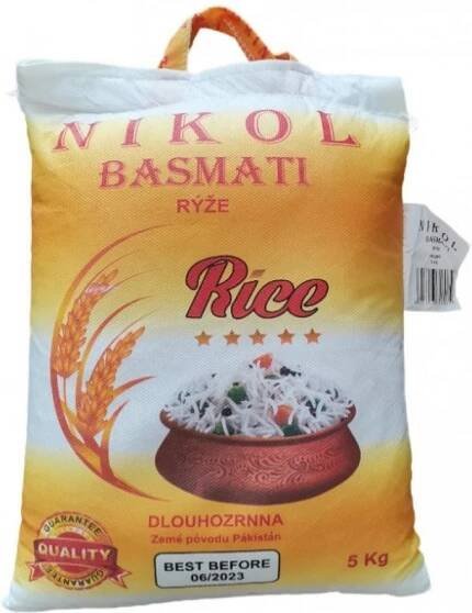 Zafran rýže basmati 5kg