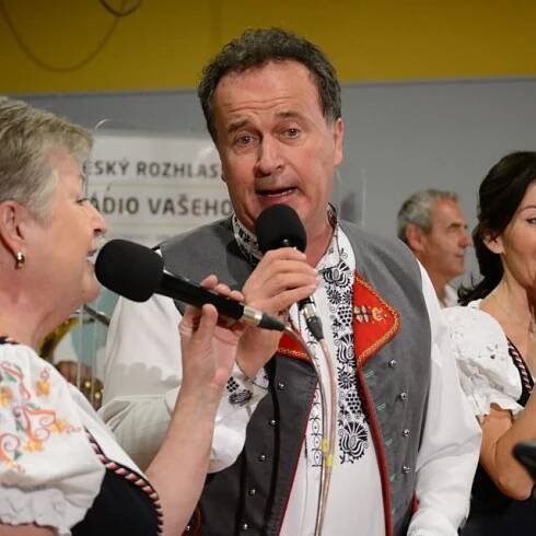 Zpěváci Moravanky  (zleva Ivana Slabáková,  Břetislav Osička a Daniela Magálová) | foto: František Tichý,  Český rozhlas