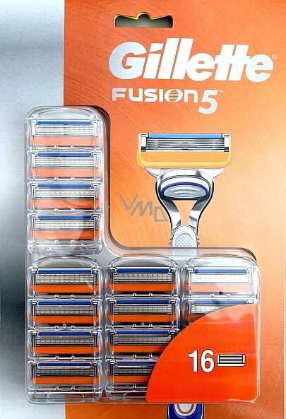 Gillette Fusion5 spare head 16 pieces, for men - VMD parfumerie - drogerie