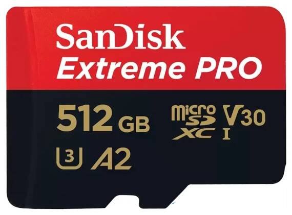Paměťová karta Sandisk microSD Extreme Pro 256 GB 200 MB/s 4K