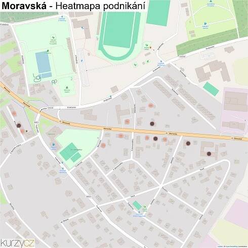 Moravská - mapy | Kurzy.cz