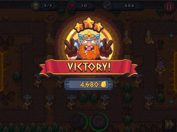 King Rugni Final Level Beat Screenshot.