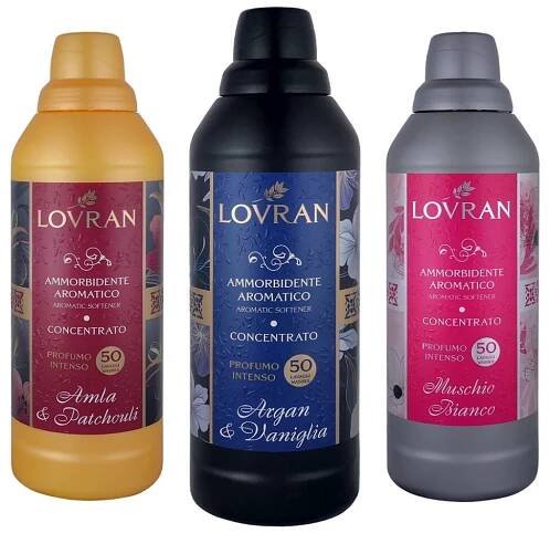 LOVRAN AMMORBIDENTE AROMATICO PARFÉMOVANÁ KONCENTROVANÁ AVIVÁŽ 1L (50DÁVEK)