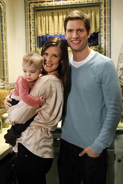 Chuck - Chuck a holčička - Z filmu - Sarah Lancaster, Ryan McPartlin