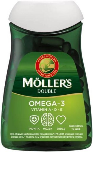 Mollers Omega 3 Double 112 kapslí