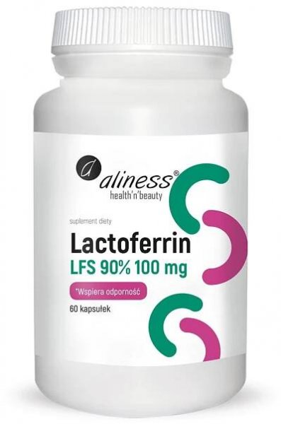 Lactoferrin, 60 capsules, LFS 90% 100mg