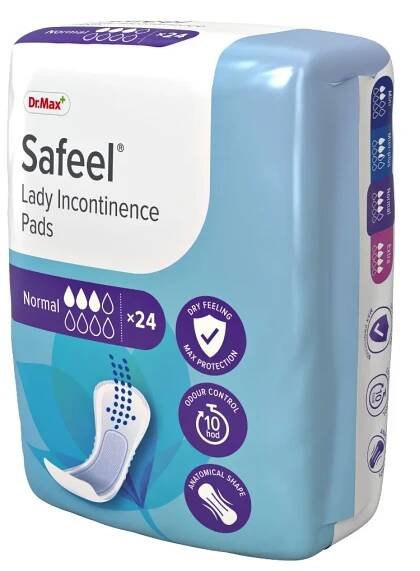 Dr.Max Safeel Lady Incontinence Pads Normal 24 ks