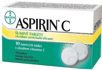 Aspirin ® C 10 šumivých tablet od 159 Kč