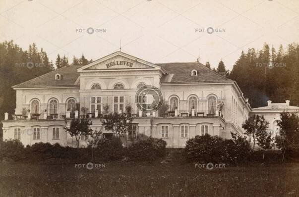 Mariánské Lázně, kavárna Bellevue