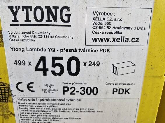Ytong lambda 450mm