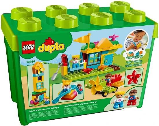 LEGO DUPLO My First 10864 Velký box s kostkami na hřiště