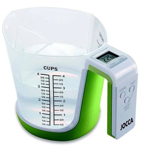 Digitální váha a odměrka JOCCA Green Cup