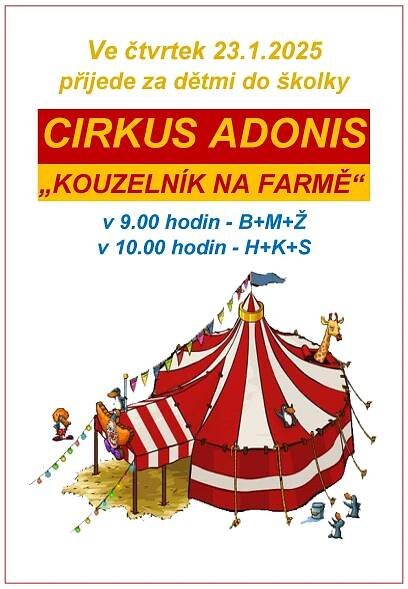 CIRKUS ADONIS „KOUZELNÍK NA FARMĚ“ – Mateřská školka Mnichovice