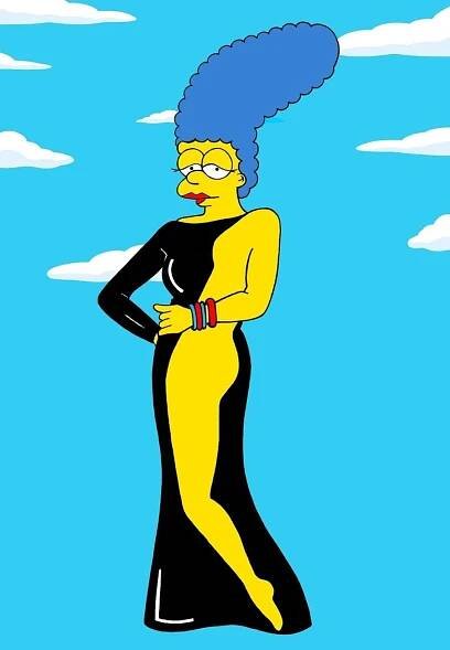 Tohle vidět (ne)chcete! Nahá Marge Simpsonová svádí Homera