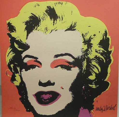 Andy WARHOL - MARILYN MONROE E originál CMOA