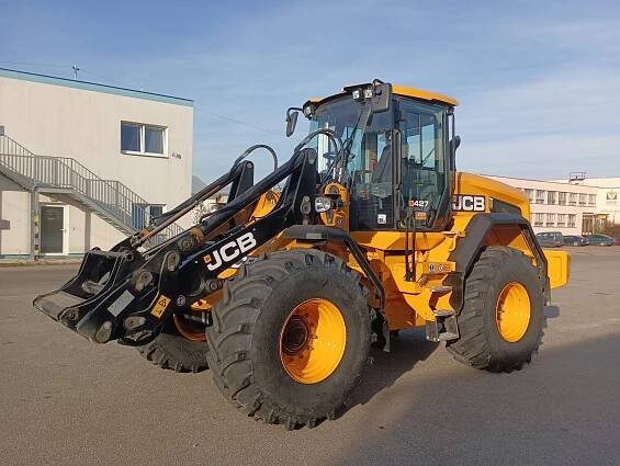 Kolový nakladač JCB 427 - Fast agri s.r.o.