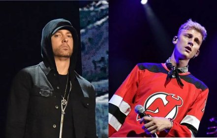 Eminem is already working on something new - and Machine Gun Kelly should watch out