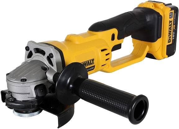 Ivo GRANDIČ - Brusky, řezačky, hoblíky - DeWalt - DCG412M2 aku bruska úhlová 125 mm, 18 V, 2x 4,0 Ah XR Li-ion DeWalt