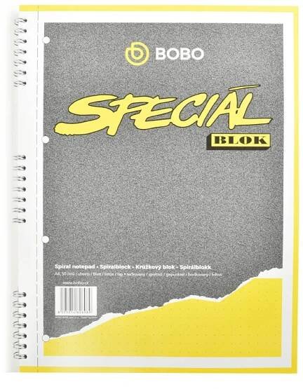 BOBO Speciál blok A5 50 listů tečkovaný od 44 Kč