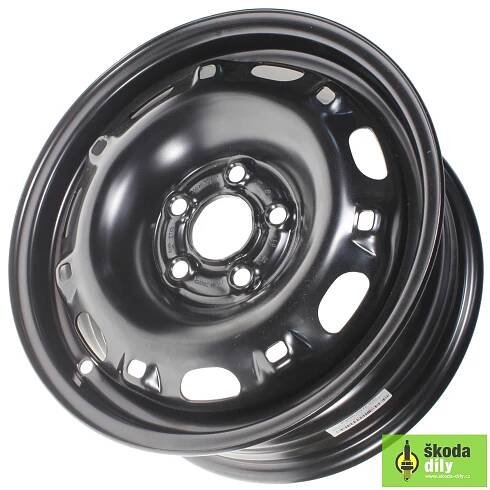 Plechový disk 6Jx14 ET43 Škoda 6Q0601027P03C