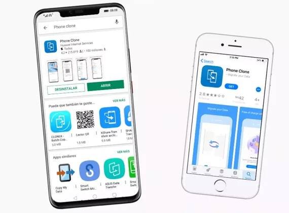 Clonar el teléfono con Clone Phone de Huawei