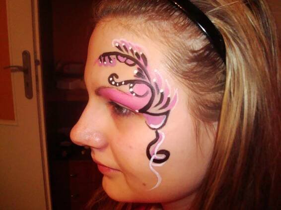 Malování dětí Opava, na obličej, na tělo, tetování, facepainting, bodypainting, Opava, Ostrava