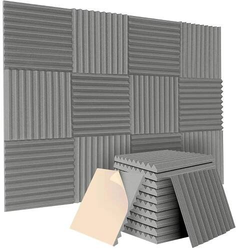 Samolepicí zvukově izolační panel, 12 ks – Perfektní akustika
