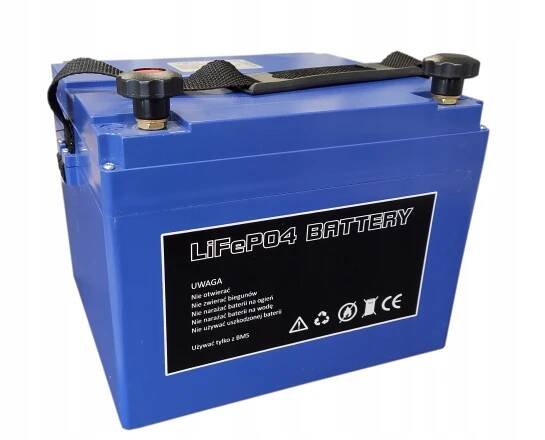 Akumulátor Lithiový LiFePO4 100Ah 12V s BMS 60A Hmotnost 10 kg! Více než 2500 cyklů