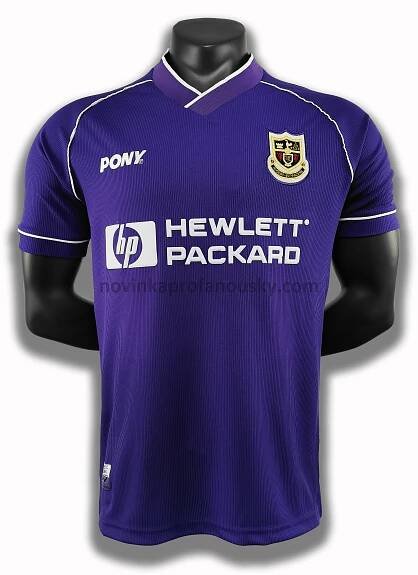 Tottenham Hotspur Dres Retro Venkovní Fotbalové Dresy pro Muže 1998