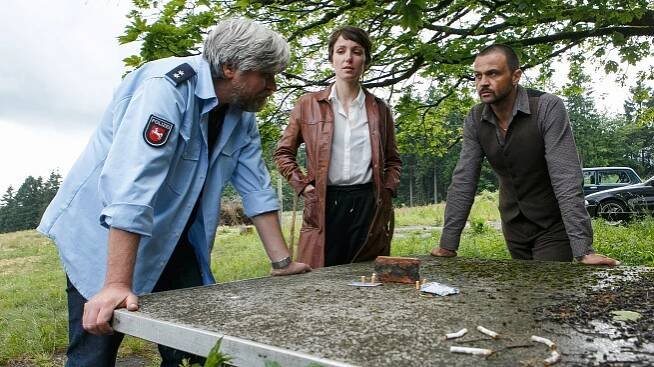 Harter Brocken - Der Bankraub - Z filmu - Aljoscha Stadelmann, Julia Koschitz, Michael Rotschopf