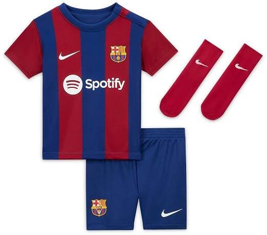 Nike FC Barcelona set (2023-24) domáci DX2815-456, veľkosť 18 - 24 mesiacov